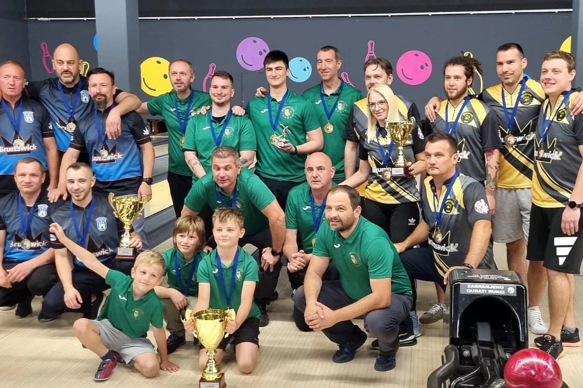 BK Nomad pobjednik Hrvatske bowling lige 2023.