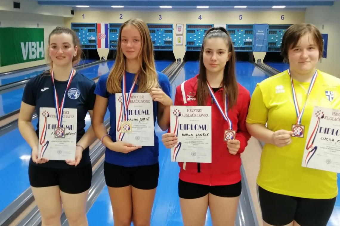 Zrinka Širić (KK Endi-Tekstilac) U18 prvakinja RH u sprintu