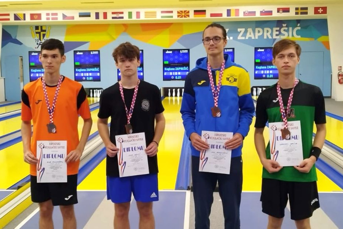 E. Balija (KŠK Grmoščica) i K. Burela (KK Endi-Tekstilac) brončani na državnom U19 sprintu