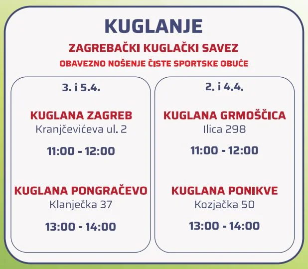 2024 odmorko proljece kuglanje