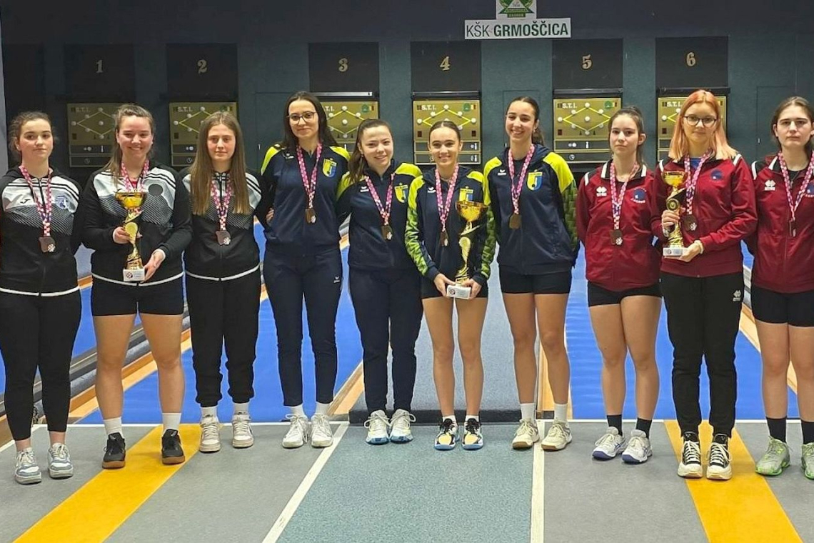 Kustošija 2. i Zagreb 3. na Ekipnom PRH za U23 mlađe seniorke
