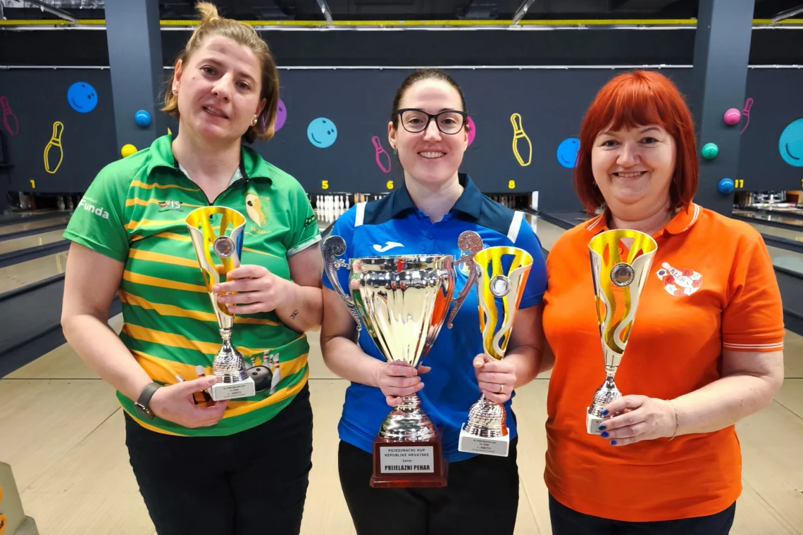 V. Barišić (BK Zagreb) pobjednica 15. Pojedinačnog kupa za žene u bowlingu