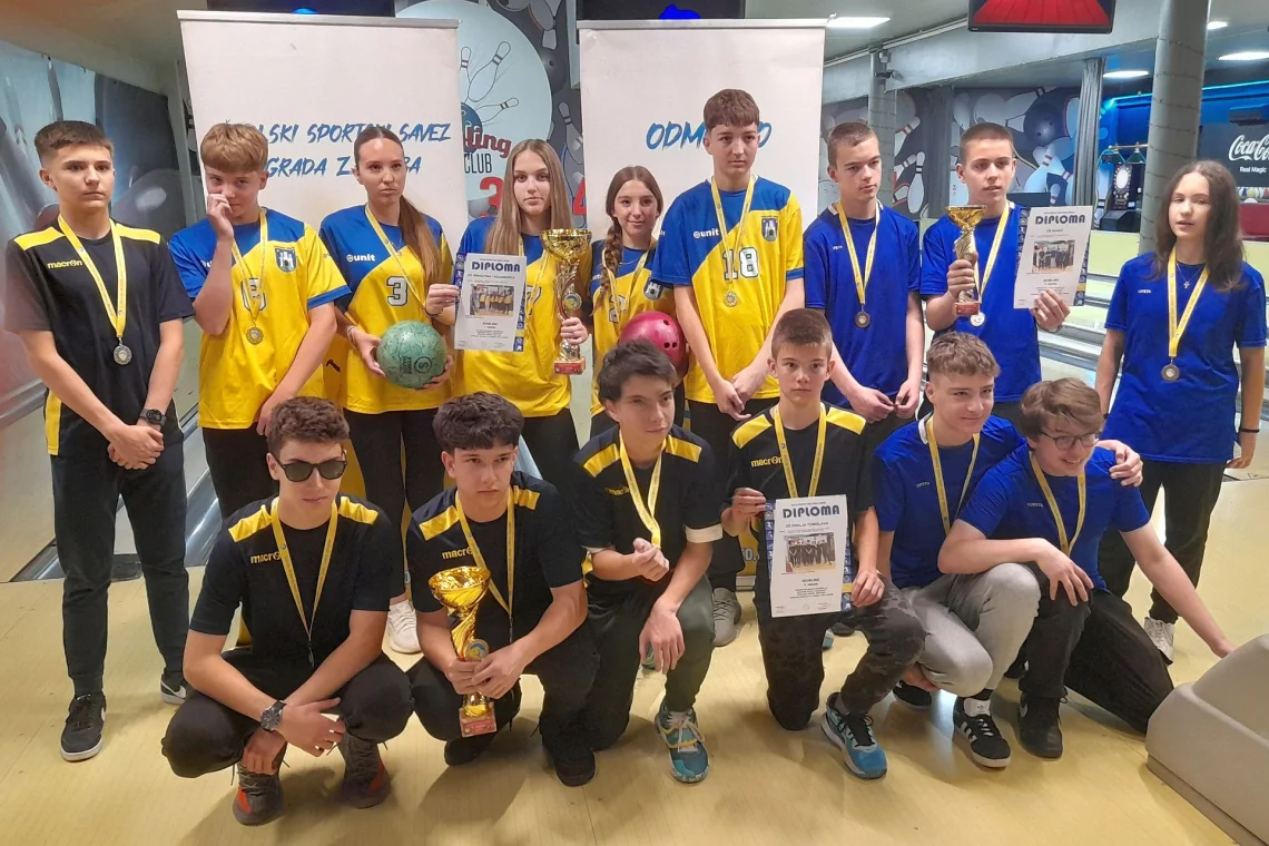 1. Prvenstvo osnovnih škola grada Zagreba u bowlingu