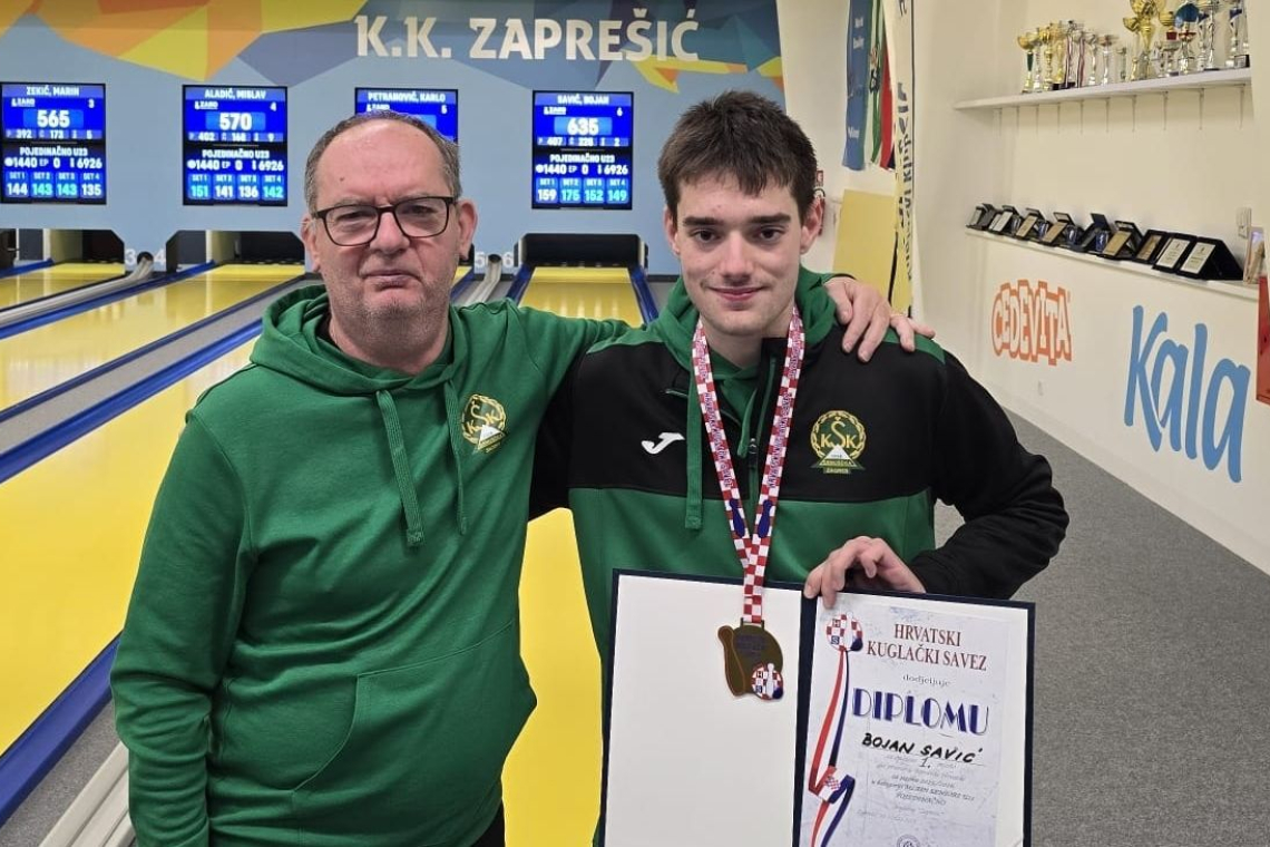 Bojan Savić (KŠK Grmoščica) pojedinačni U23 prvak RH