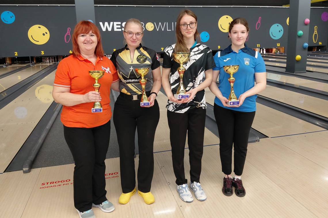 Vivian Banjac (BK Trešnjevka) 3. naslov u nizu pojedinačne prvakinje RH u bowlingu