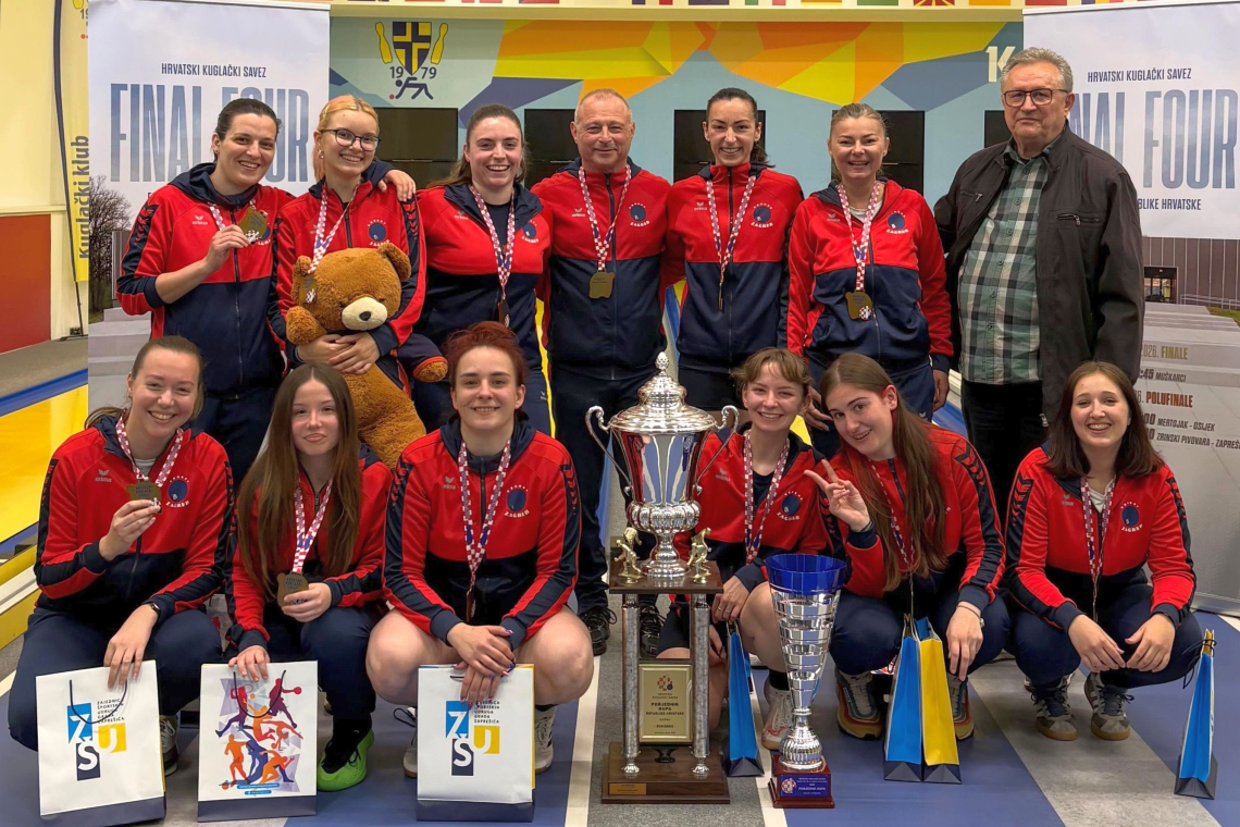 Kuglačice Zagreba pobjednice Kupa Hrvatske 2026.