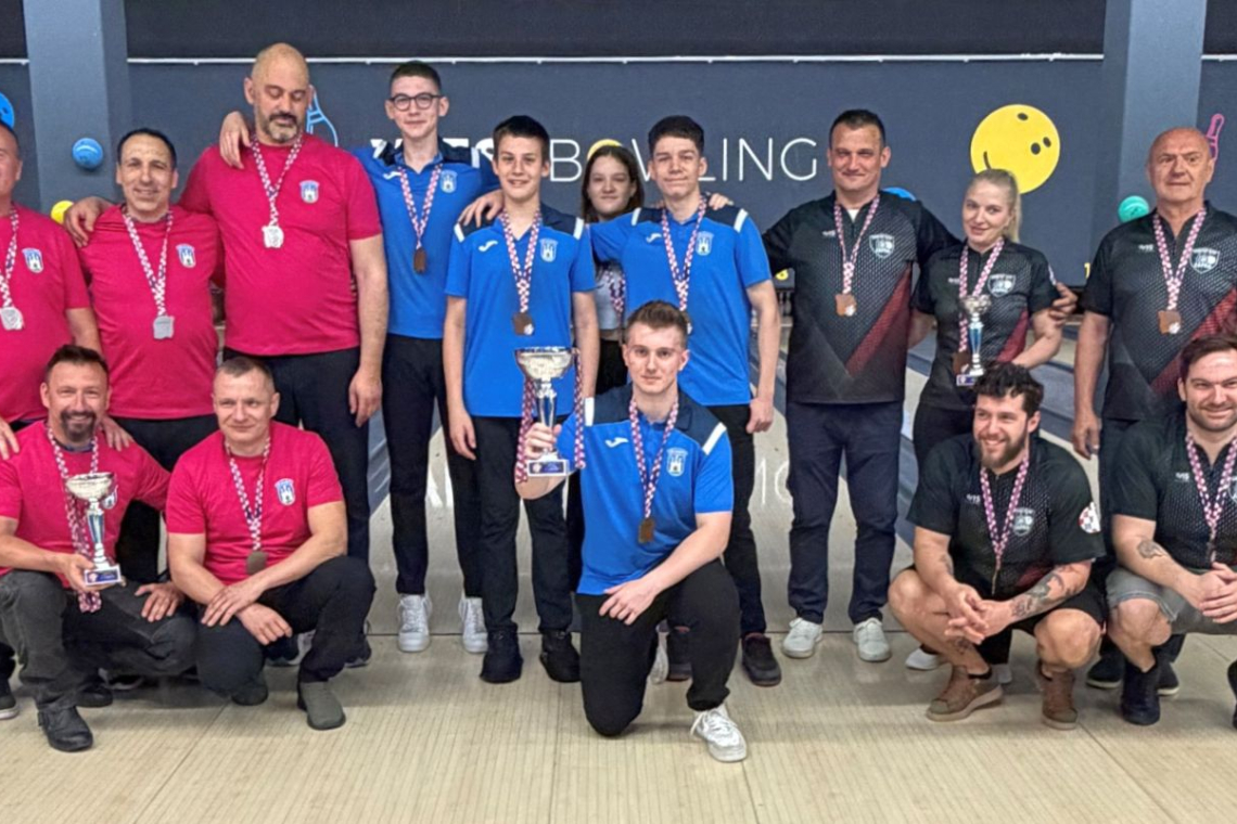 Zagreb 1 pobjednik Hrvatske bowling lige 2025./26.